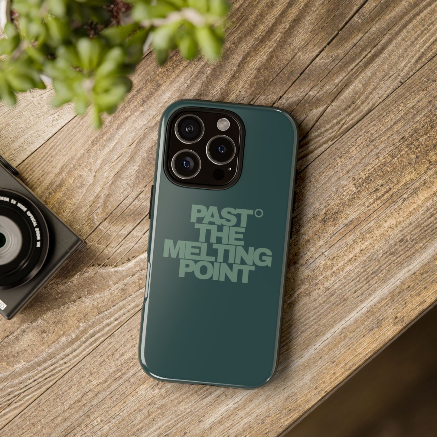Past the Melting Point | Fading Forest Green