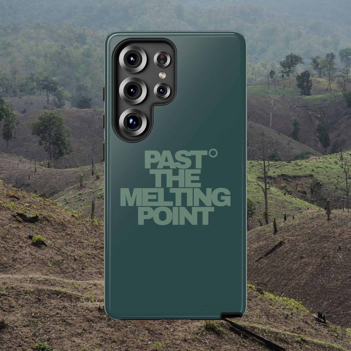 Past the Melting Point | Fading Forest Green