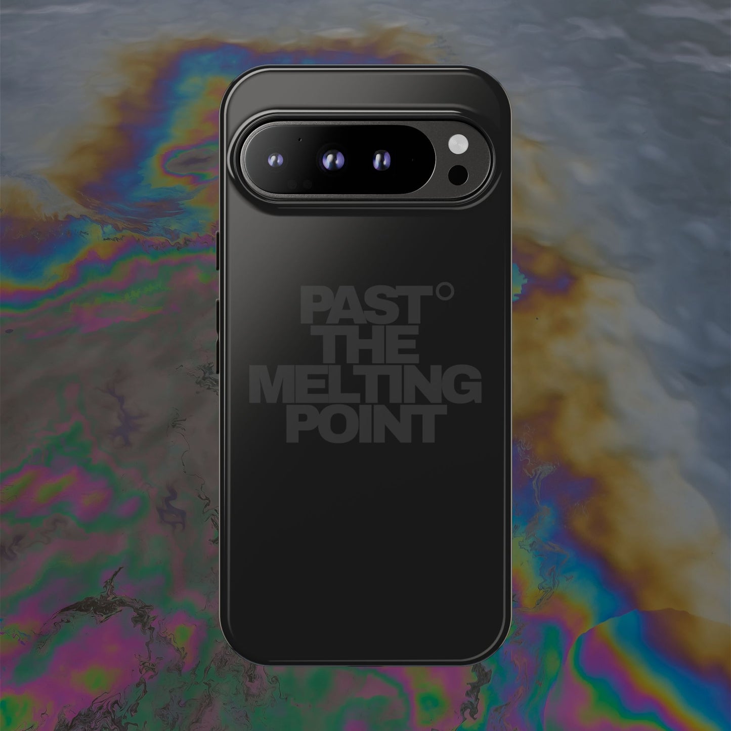 Past the Melting Point | Oil Spill Black
