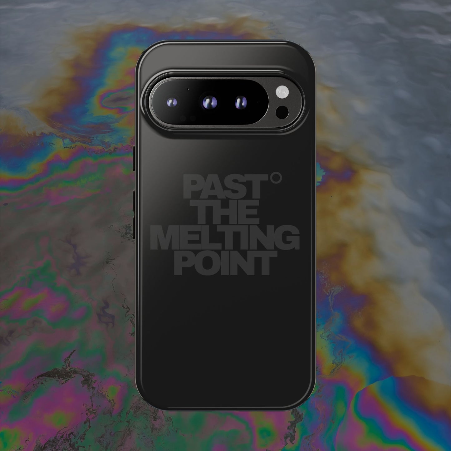 Past the Melting Point | Oil Spill Black