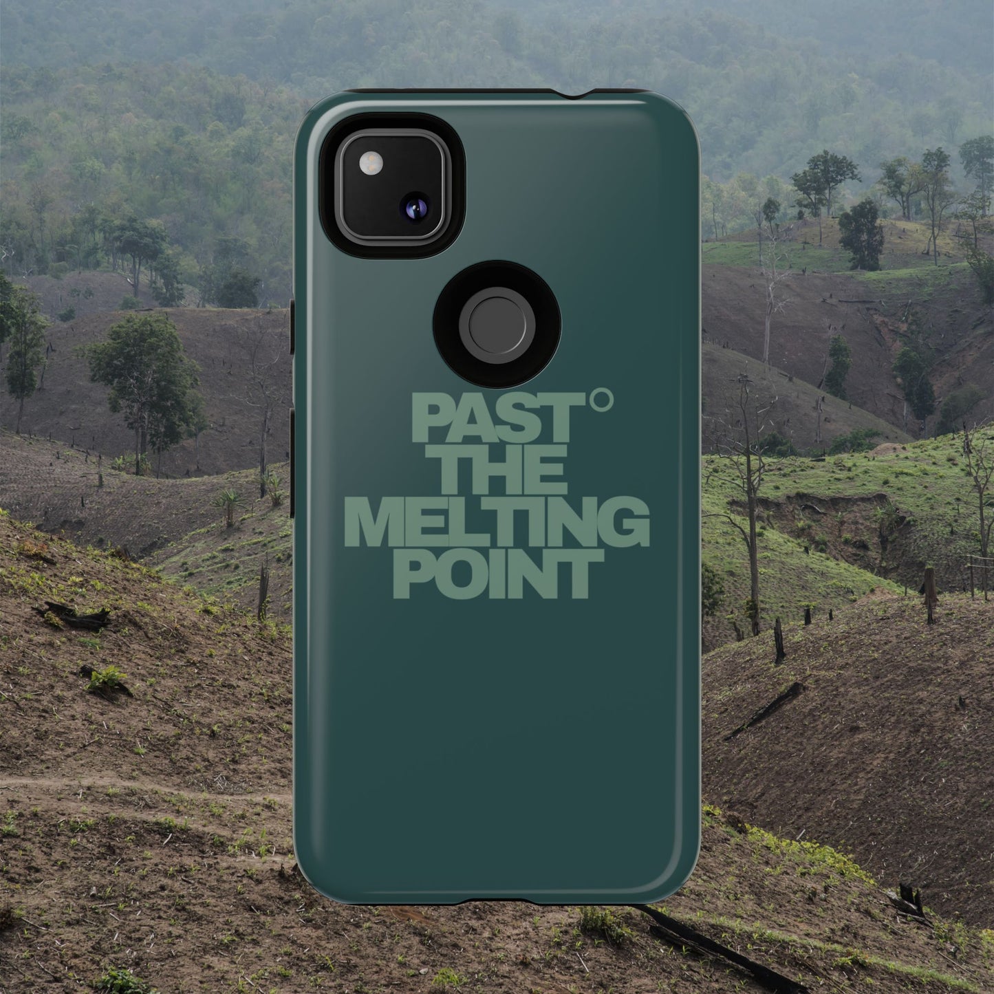 Past the Melting Point | Fading Forest Green