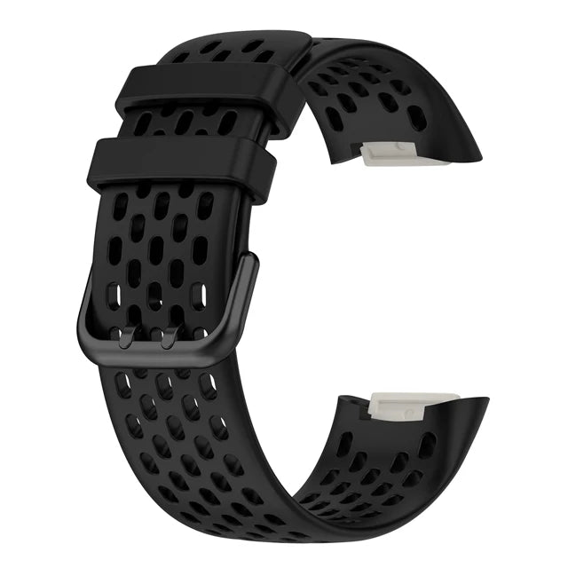 Breathable Rubber Strap For Fitbit