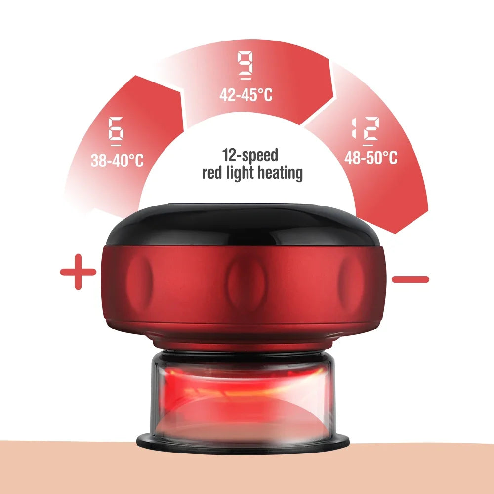 Vacuum Cupping and Scraping Massage Device