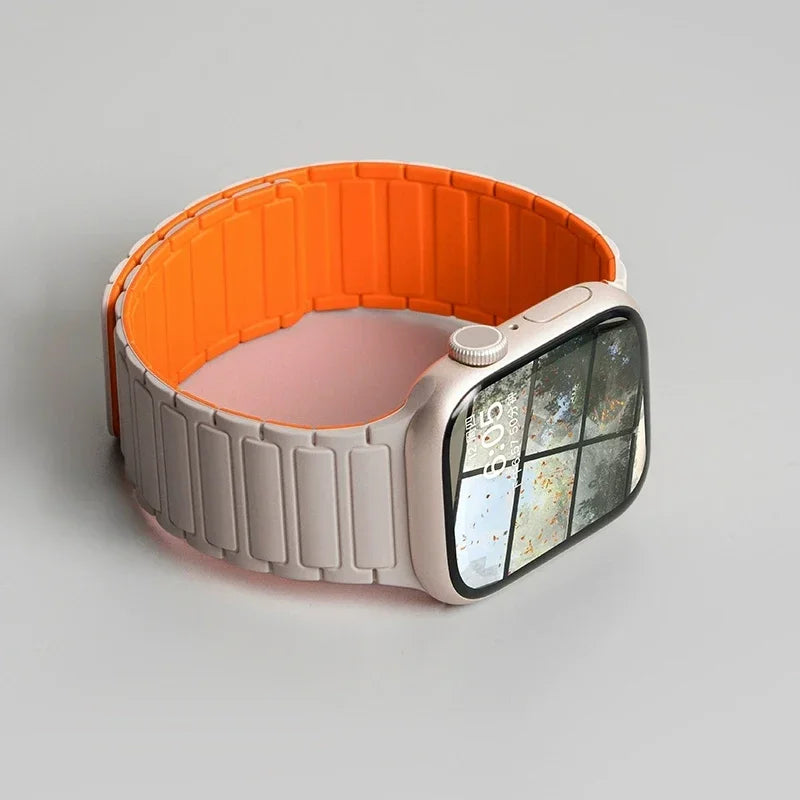 Textured Silicone Watch Band