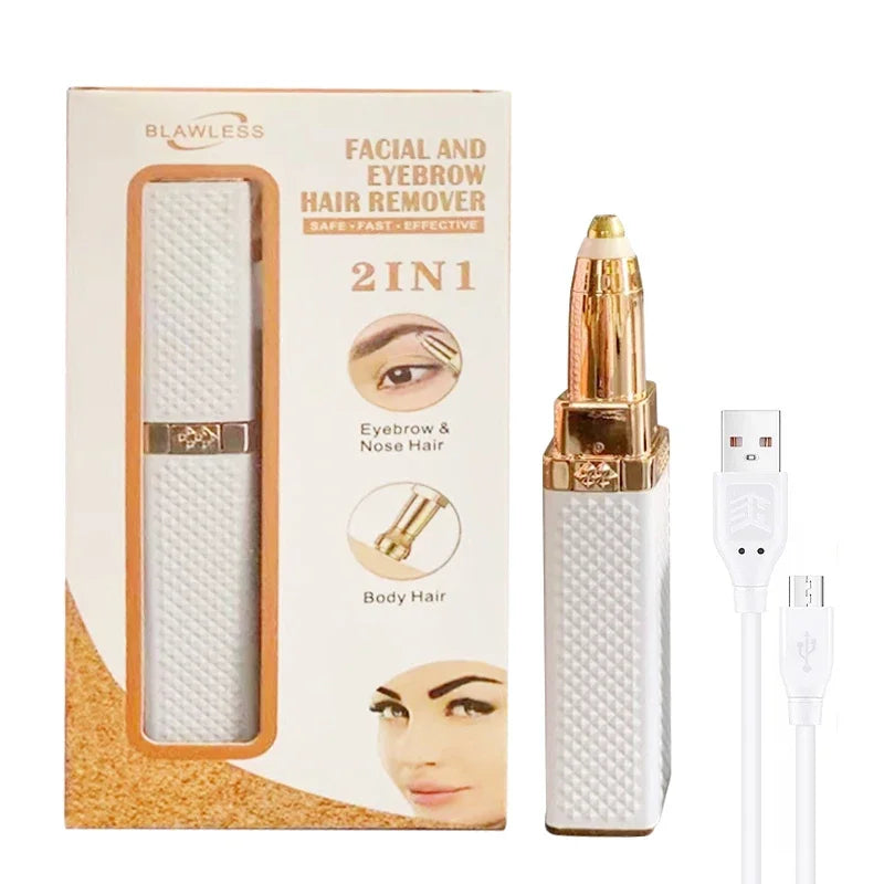 2 in 1 Mini Electric Hair Remover