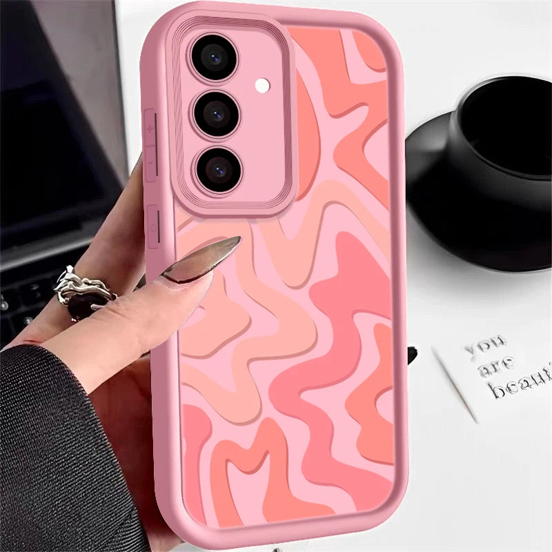 Distorted Stripes Phone Case