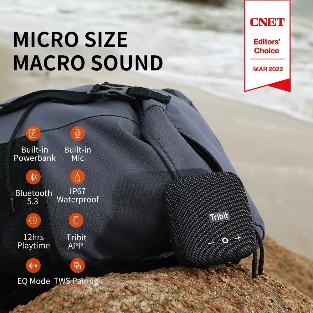 Tribit Micro 2 Mini Speaker