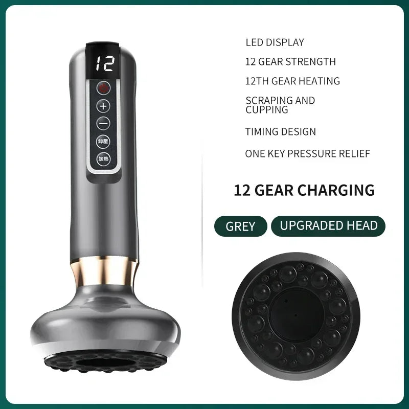 Suction Cup Scraping & Slimming Massage Wand