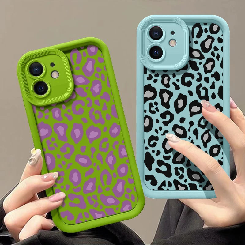 Matte Leopard Phone Case