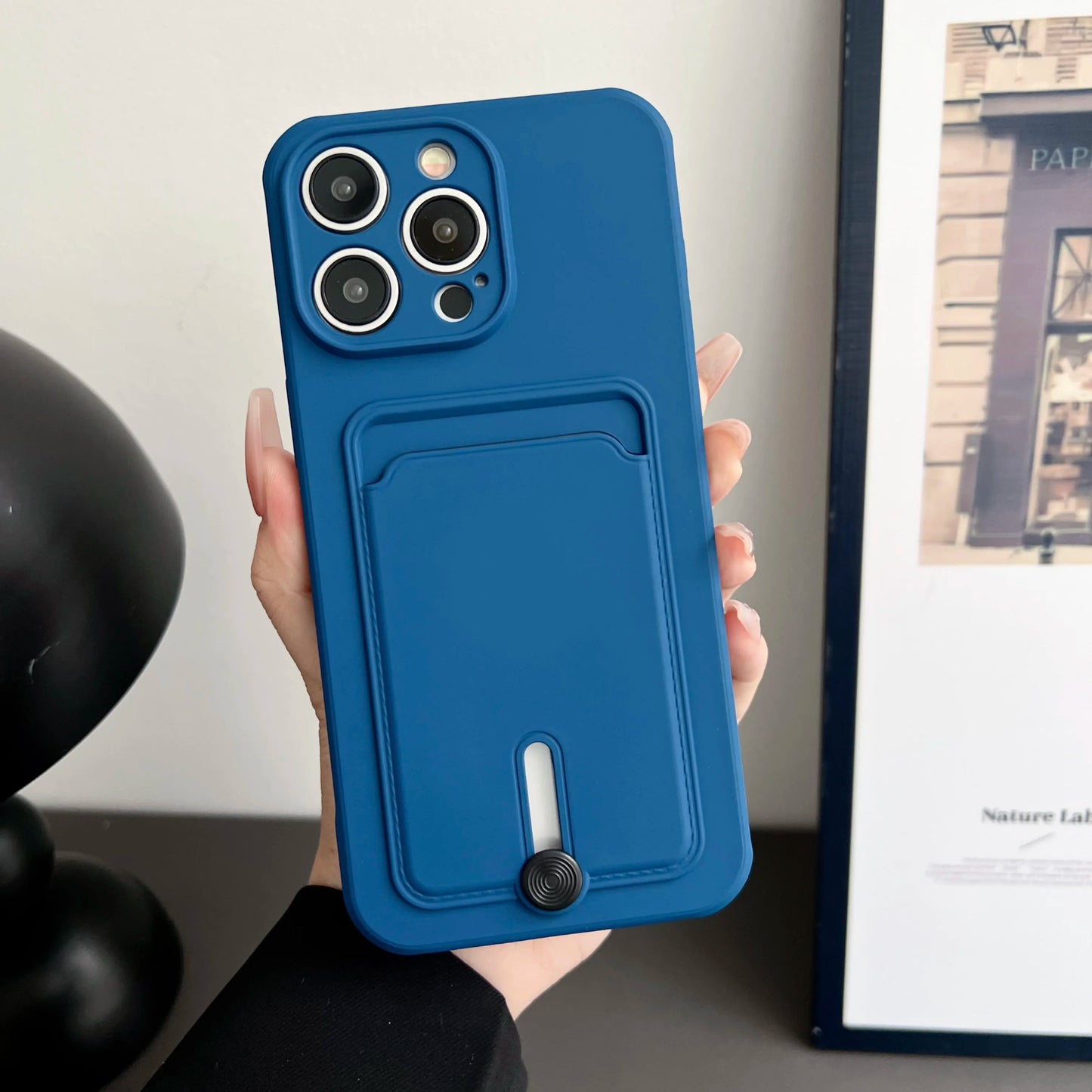 Simple Slide Card Holder Phone Case