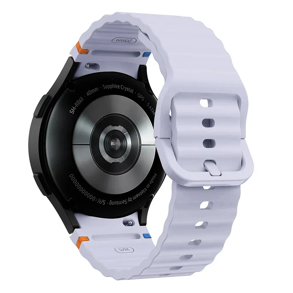 Silicone Rippled Band for Samsung Galaxy