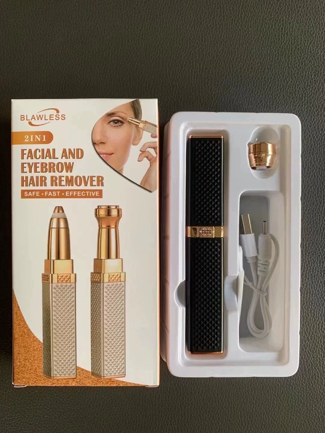 2 in 1 Mini Electric Hair Remover