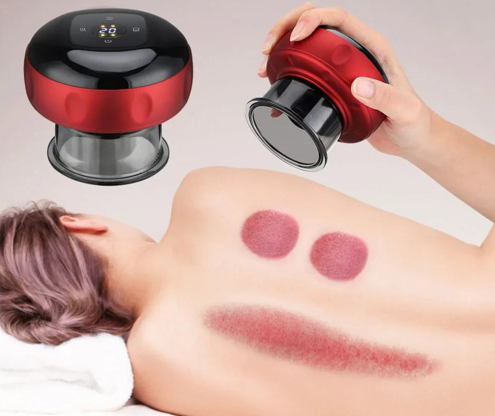 Vacuum Cupping and Scraping Massage Device