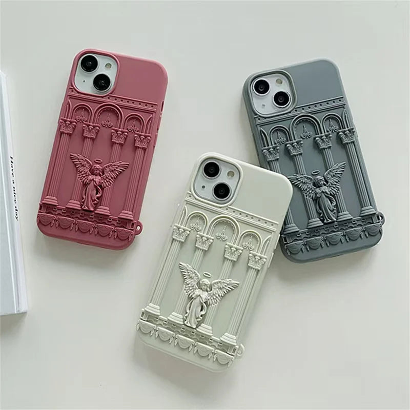 3D Greek Angel Phone Case