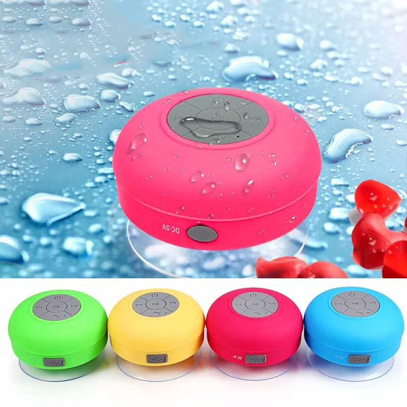 Mini Round Waterproof Bluetooth Speaker