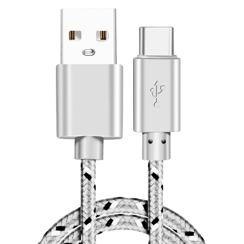Braided Specks Charging Cord (USB to C)