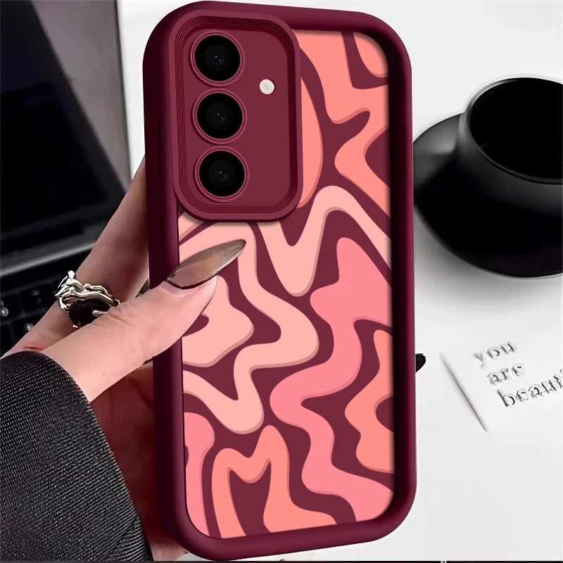 Distorted Stripes Phone Case