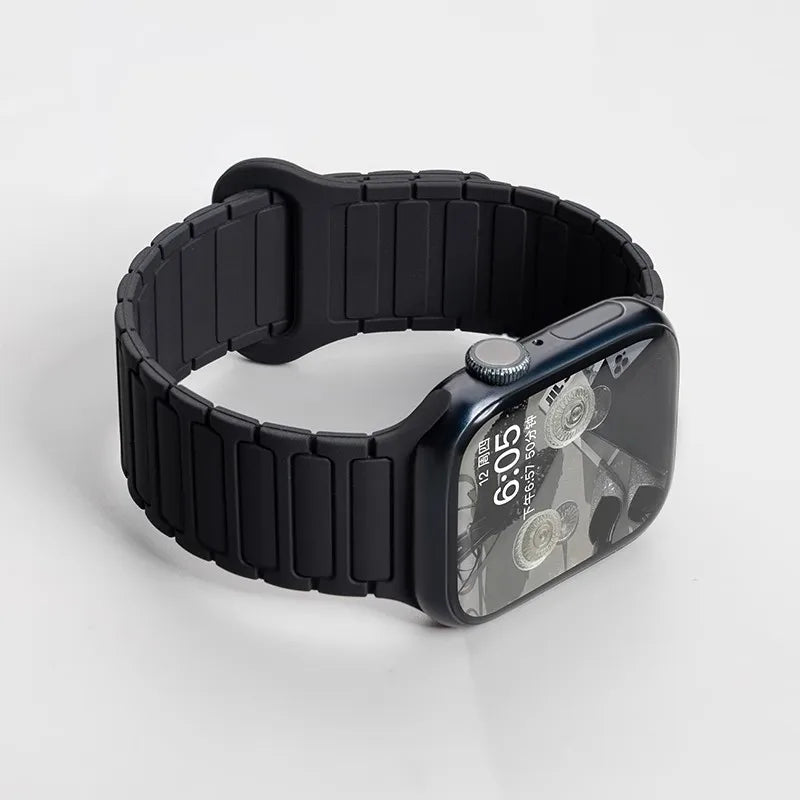Textured Silicone Watch Band