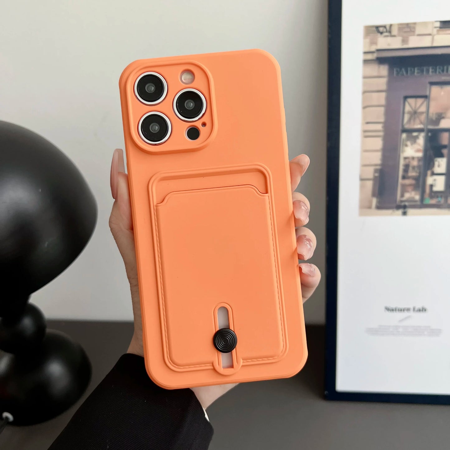 Simple Slide Card Holder Phone Case