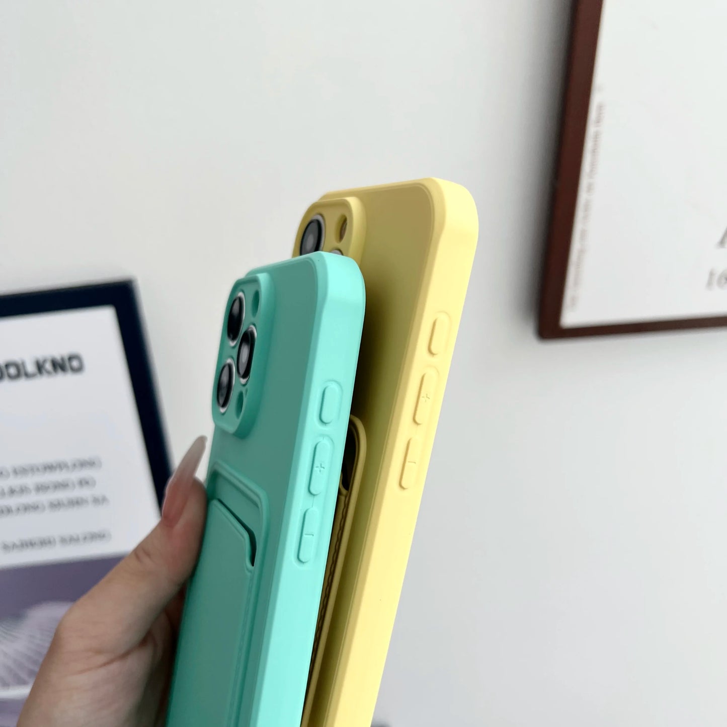 Simple Slide Card Holder Phone Case