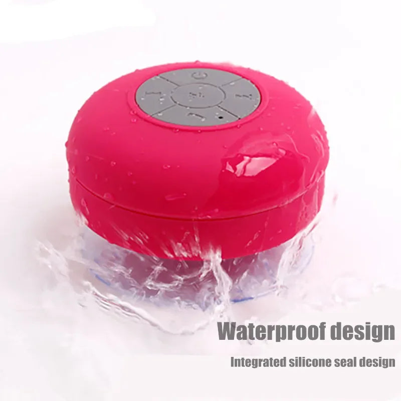 Mini Round Waterproof Bluetooth Speaker