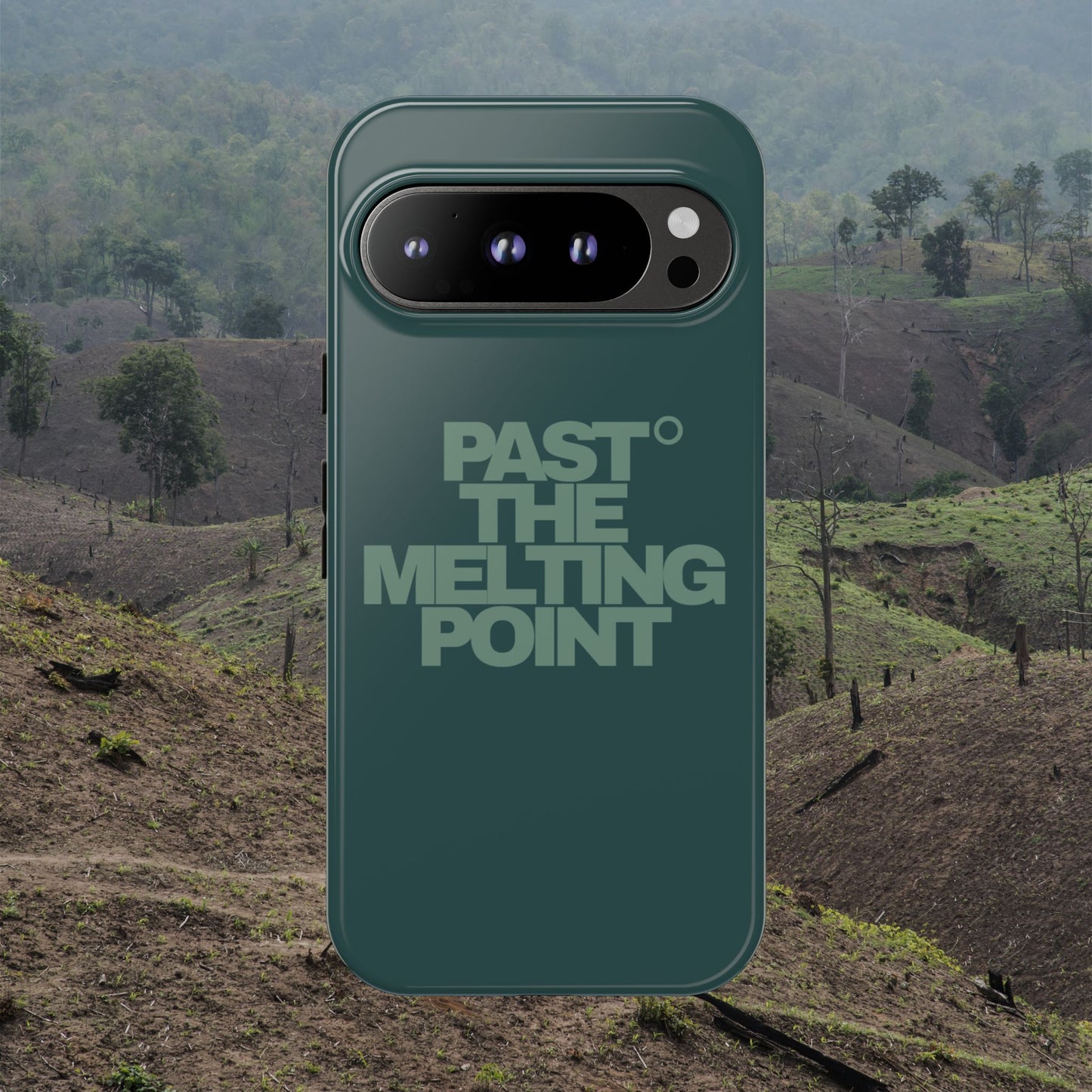 Past the Melting Point | Fading Forest Green