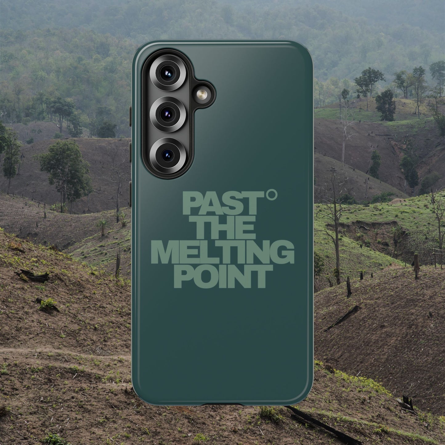 Past the Melting Point | Fading Forest Green