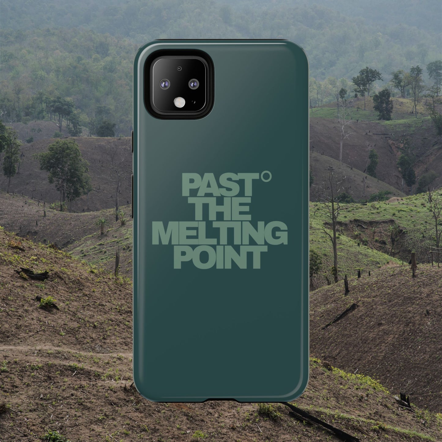 Past the Melting Point | Fading Forest Green