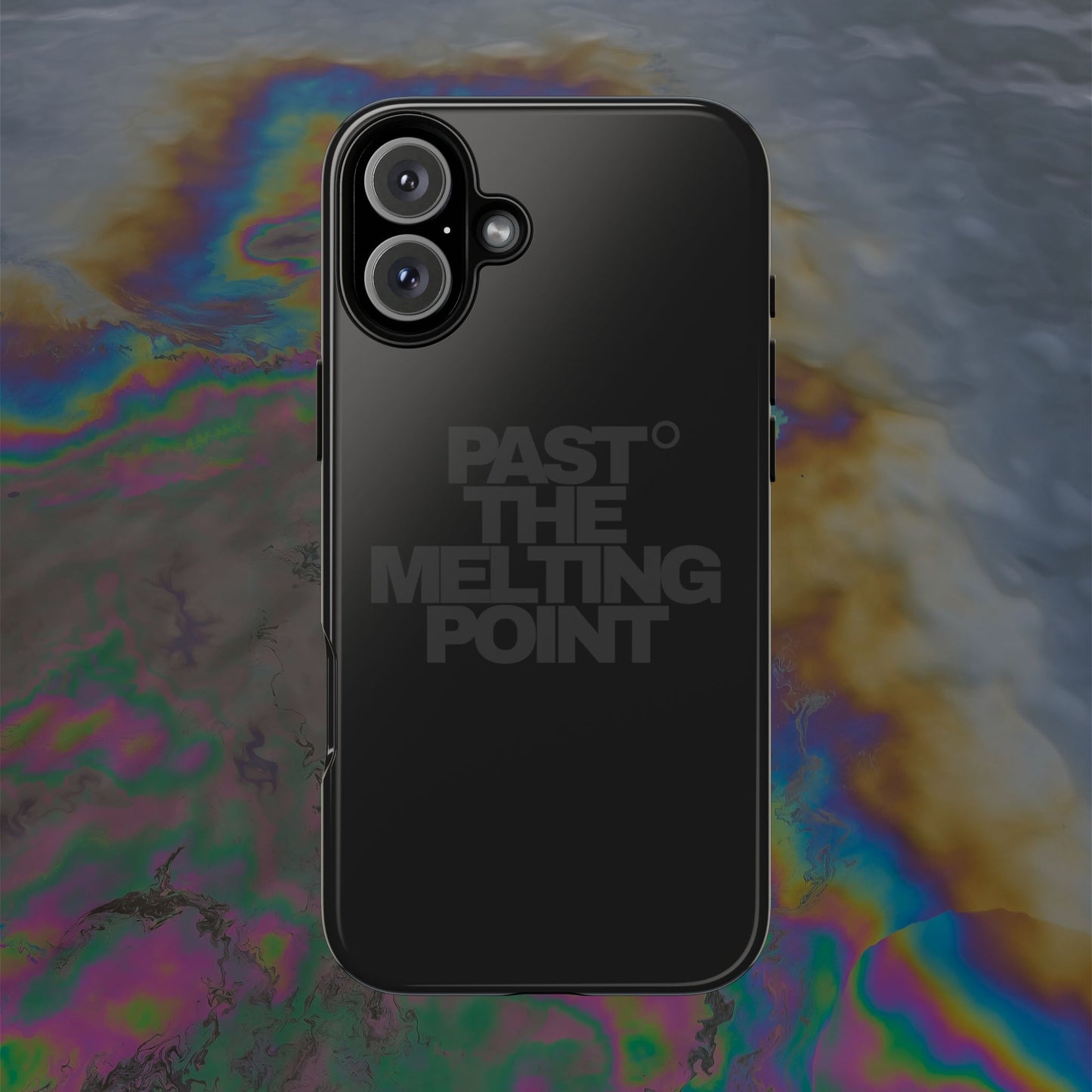 Past the Melting Point | Oil Spill Black