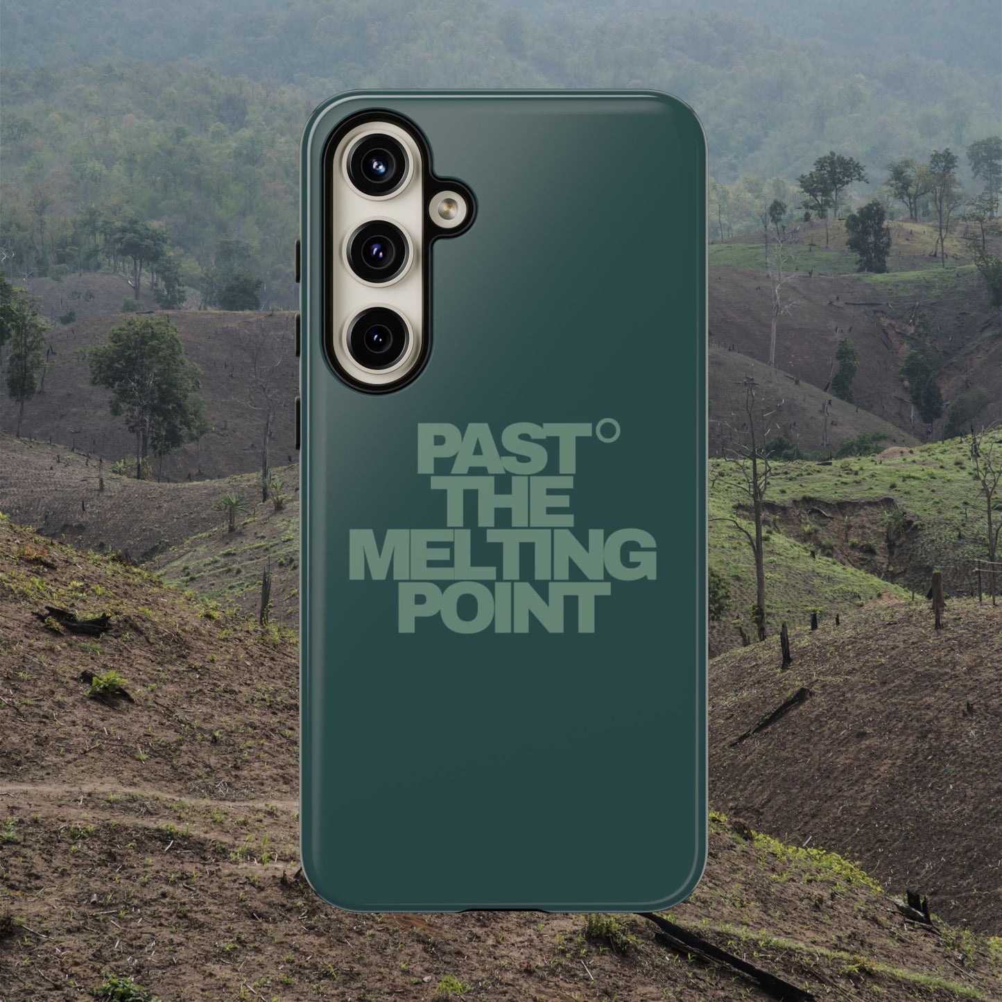 Past the Melting Point | Fading Forest Green