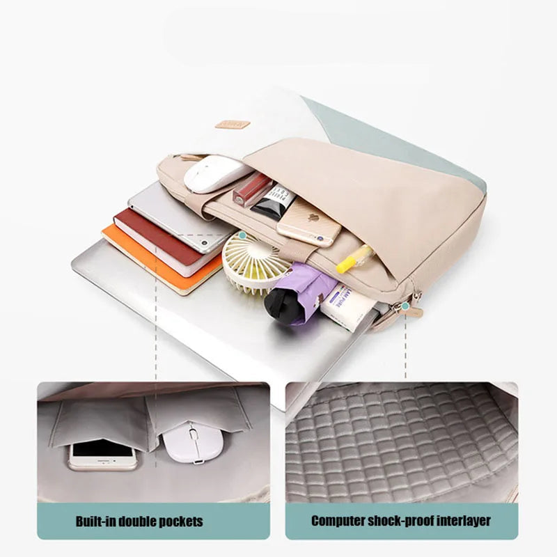 Coloblock Pastel Laptop Bag