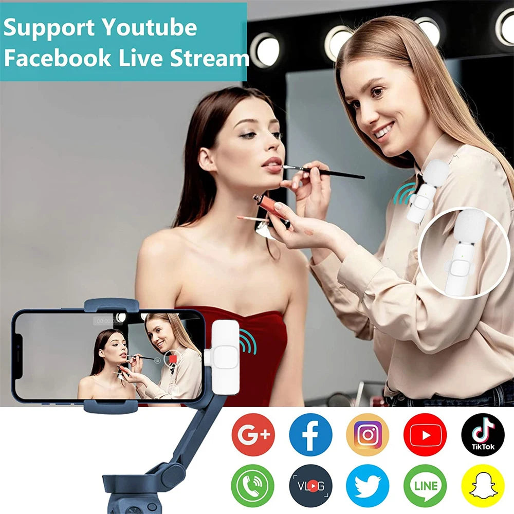 Puffy Wireless Mini Microphone
