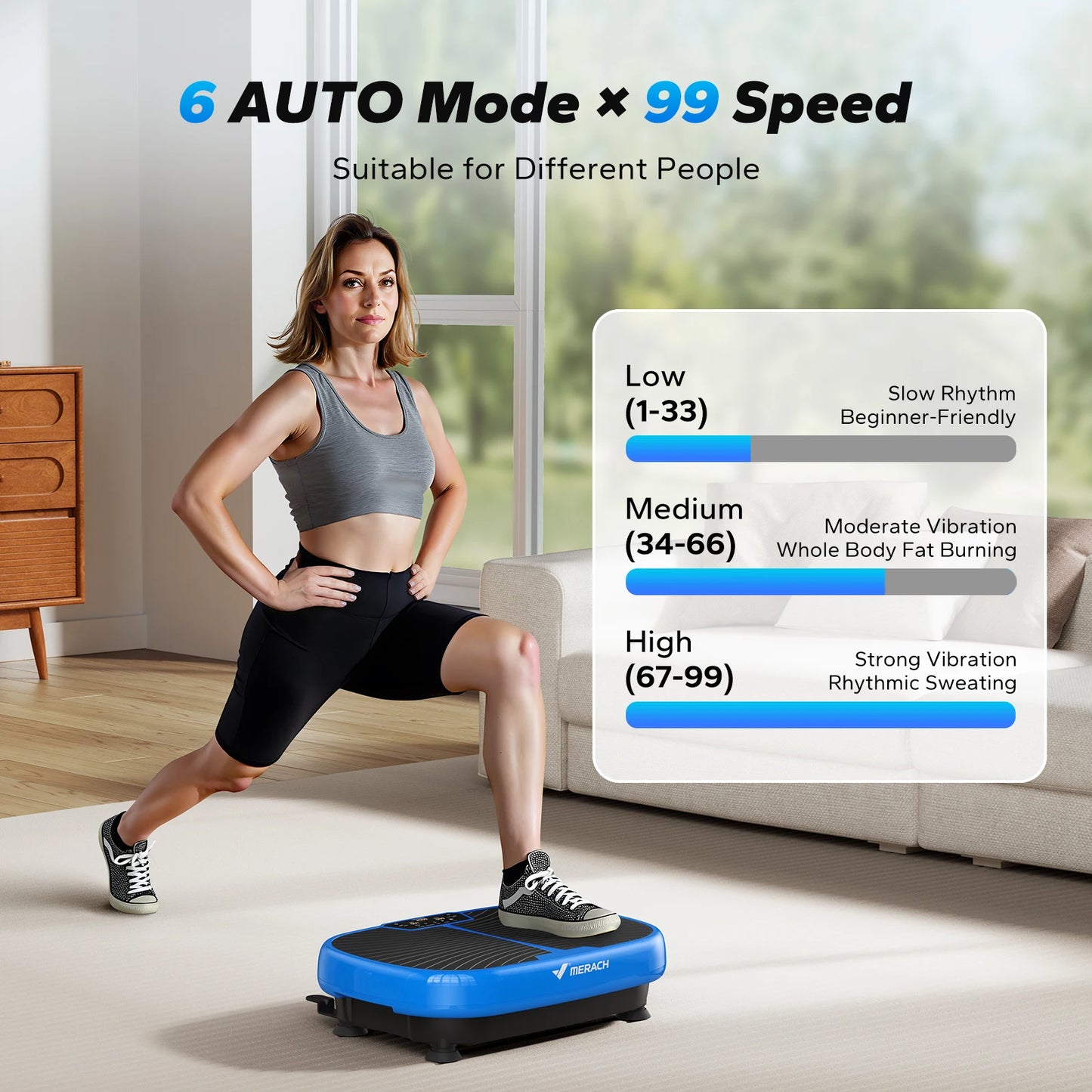 Vibration Plate Exercise Machine