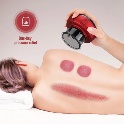 Vacuum Cupping and Scraping Massage Device