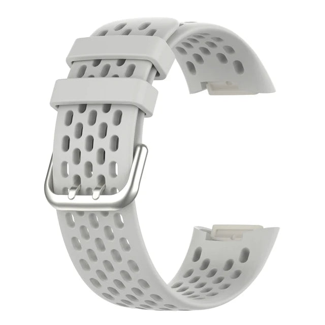 Breathable Rubber Strap For Fitbit