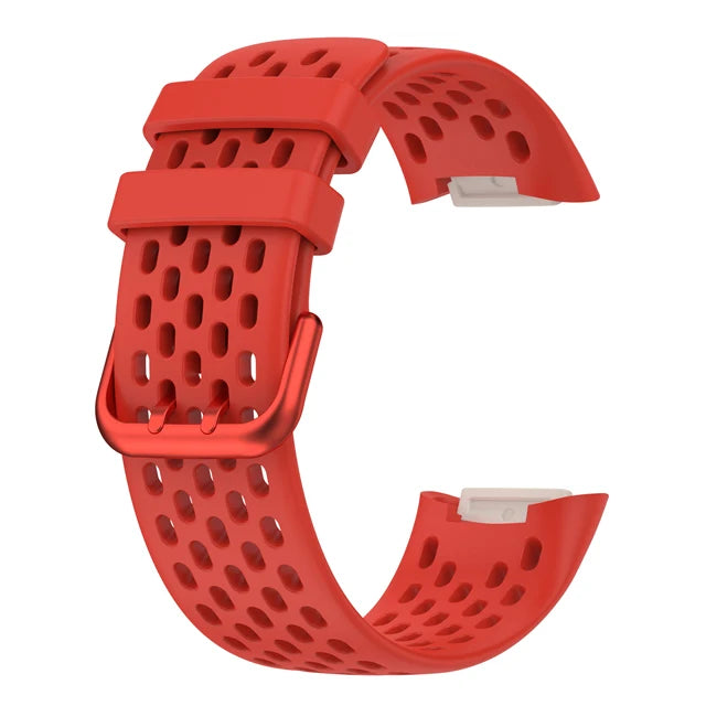 Breathable Rubber Strap For Fitbit