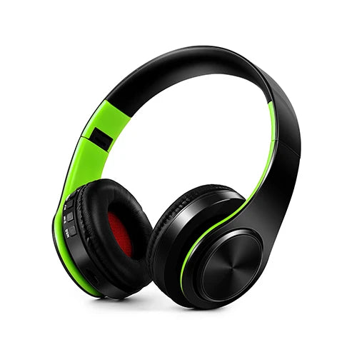 Soft Leather Bluetooth Stereo Headphones