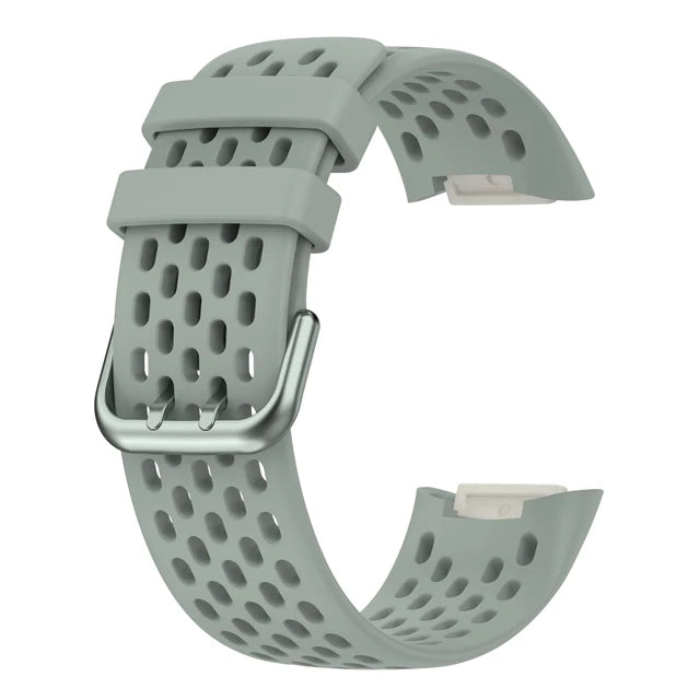 Breathable Rubber Strap For Fitbit