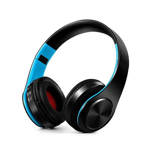Soft Leather Bluetooth Stereo Headphones