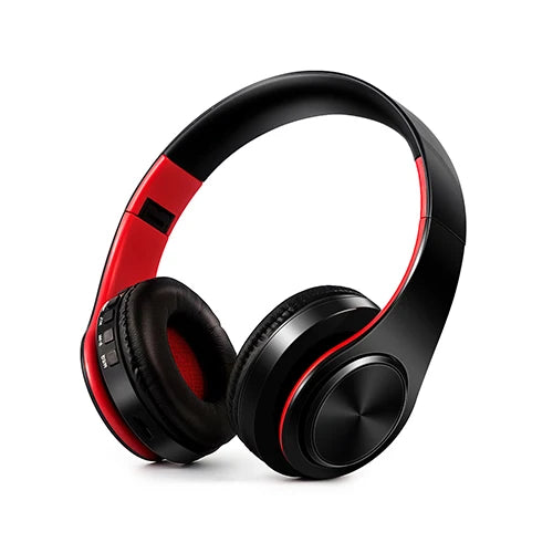 Soft Leather Bluetooth Stereo Headphones