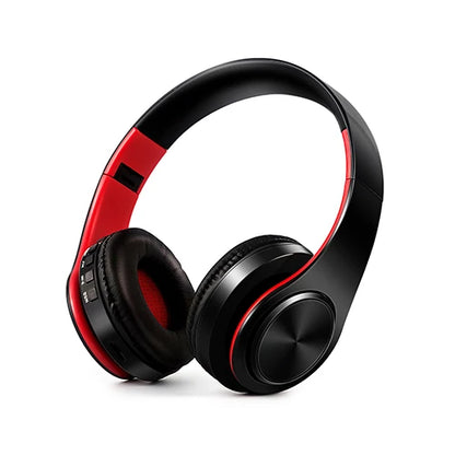 Soft Leather Bluetooth Stereo Headphones