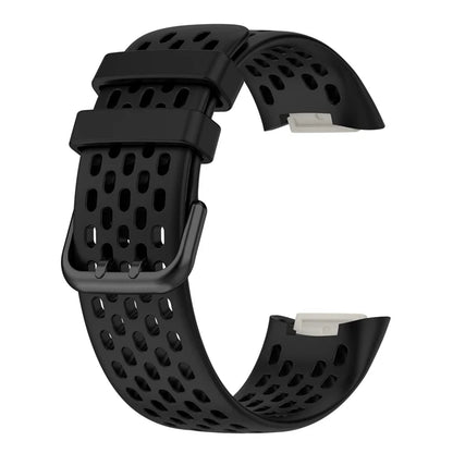 Breathable Rubber Strap For Fitbit