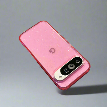 Clear Glitter Phone Case