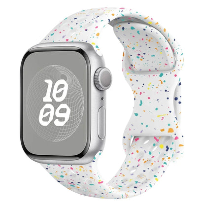 Speckled Silicone Watch Band