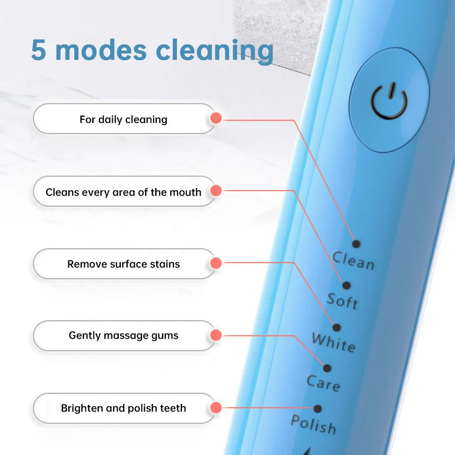 Ultrasonic Electric Toothbrush