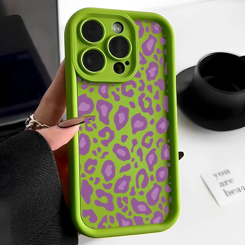 Matte Leopard Phone Case