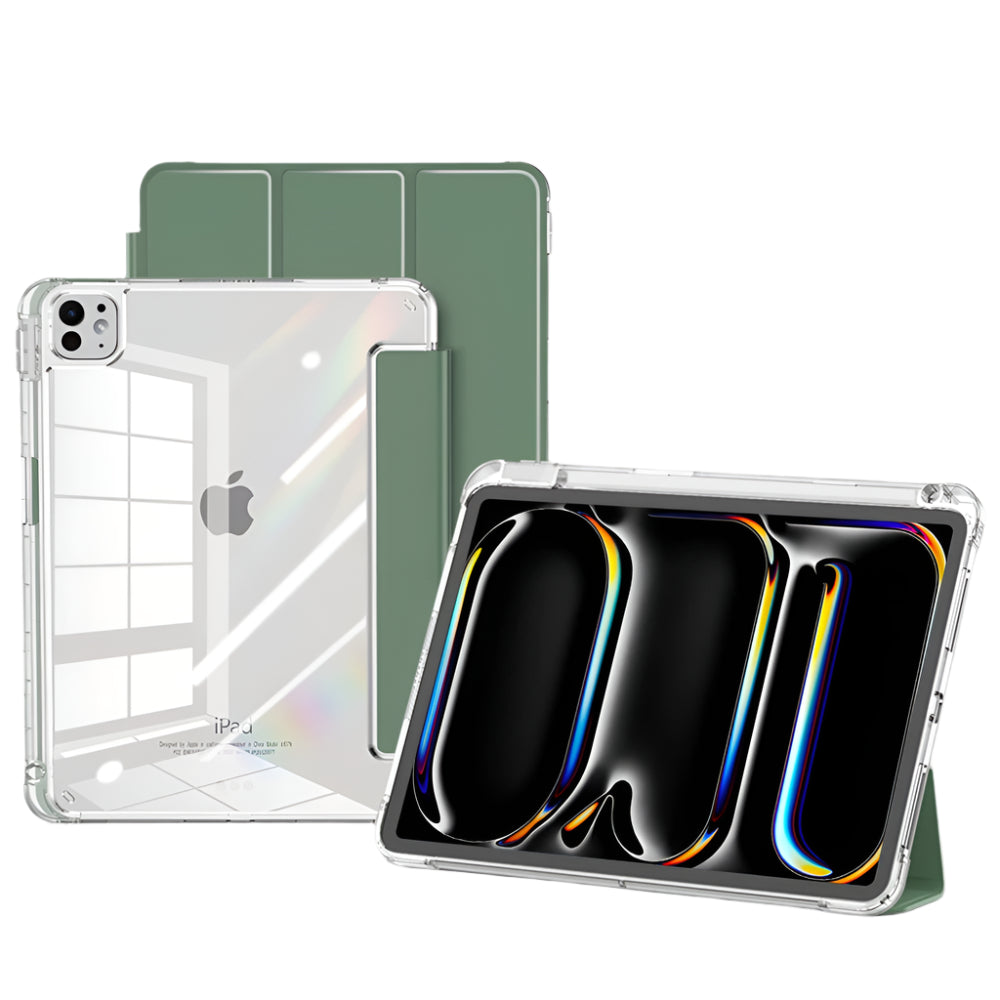 Front Foldable Clear iPad Case