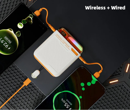 Magnetic Wireless Power Bank With Stand
