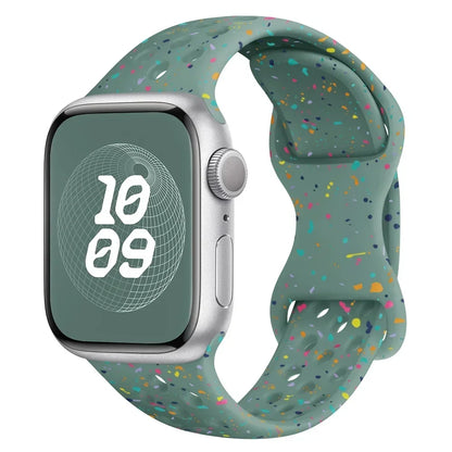 Speckled Silicone Watch Band