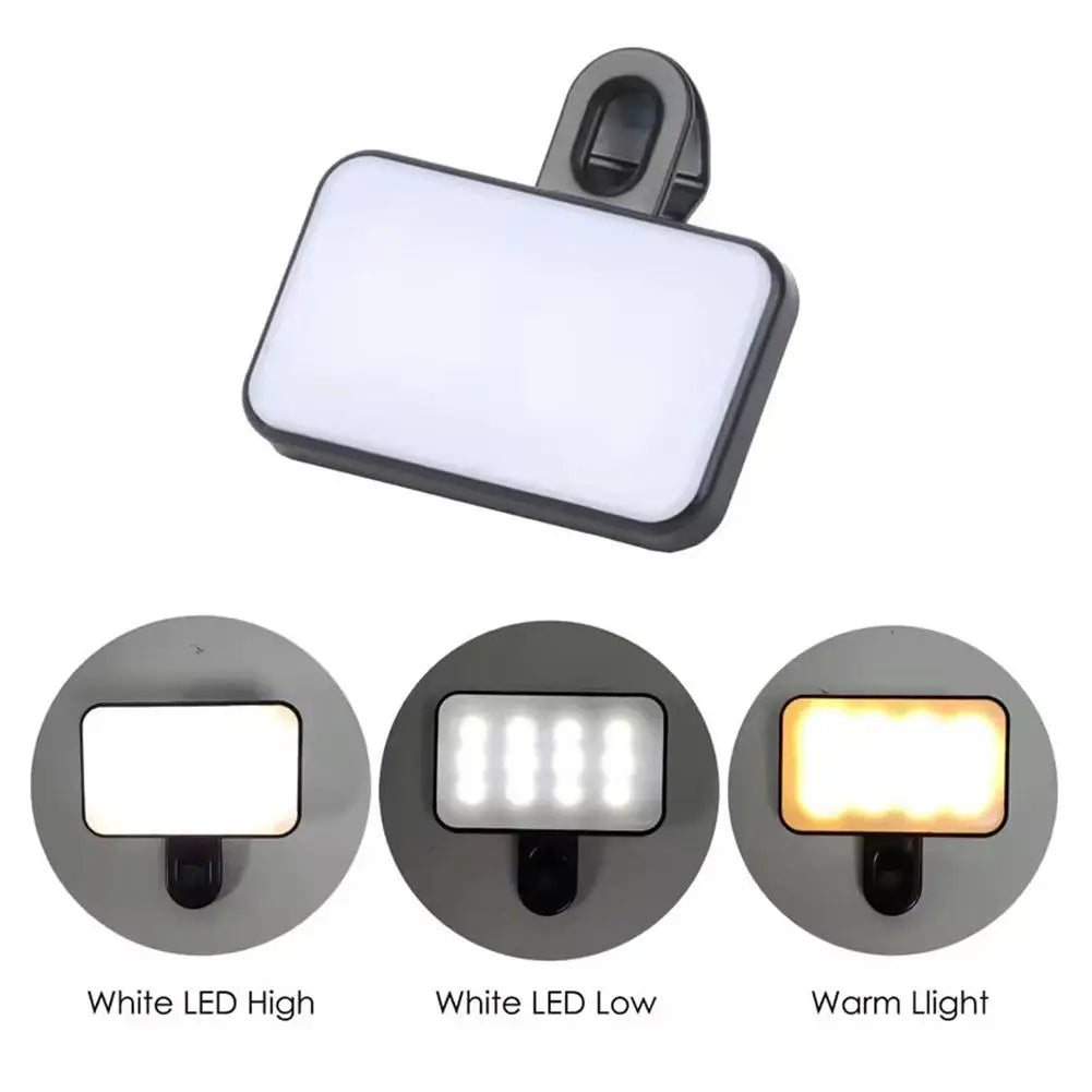 Pocket Clip-On LED Light For Phone